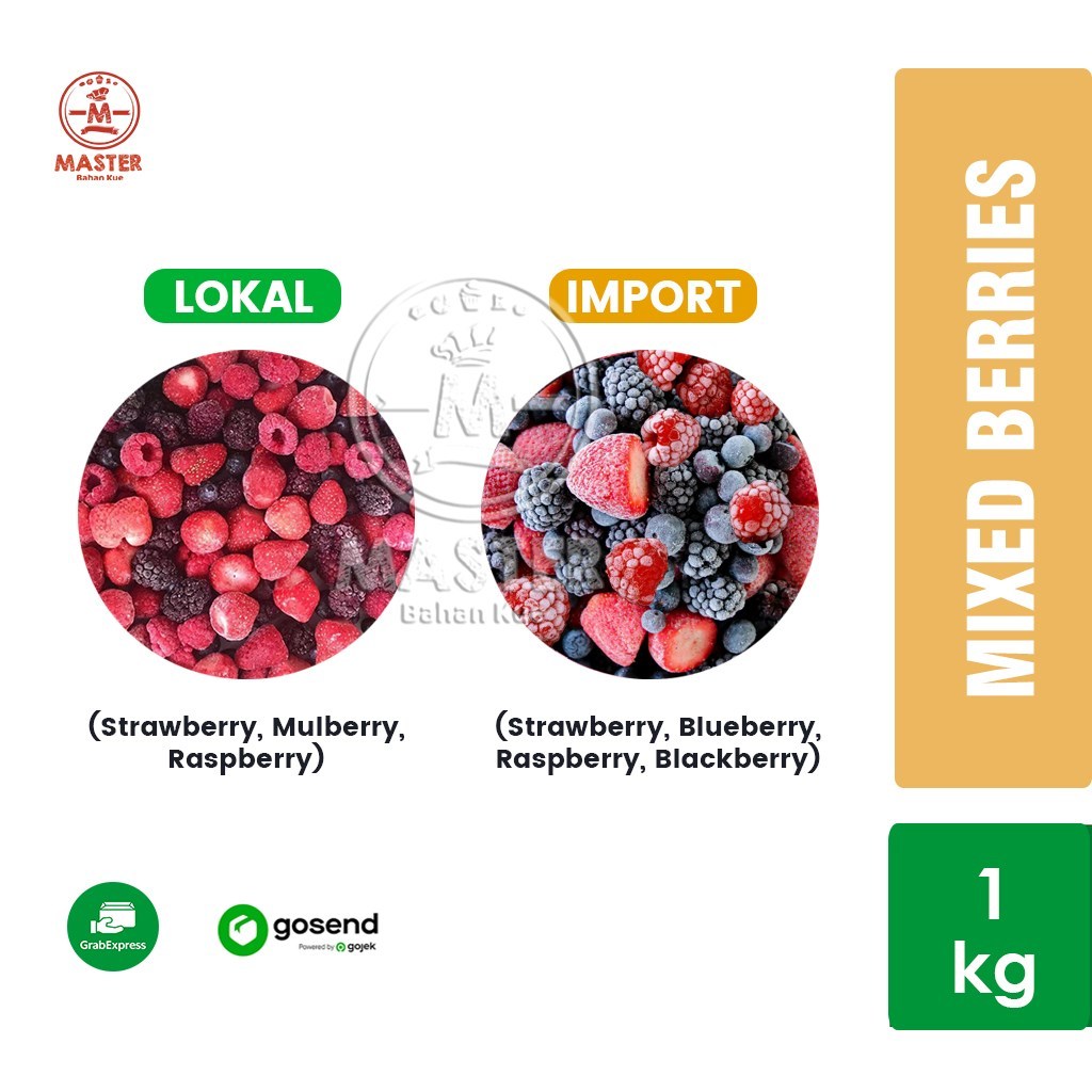 

Frozen Mixed Berries Mix Berry Buah Beku [KHUSUS INSTANT]