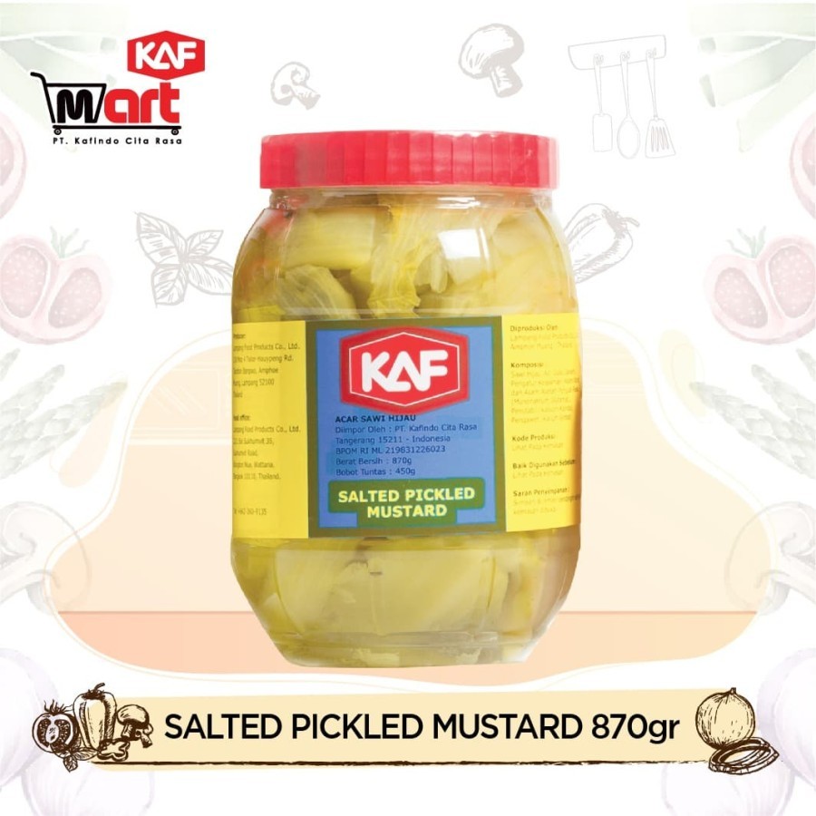 

KAF Salted Pickled Mustard 870gr