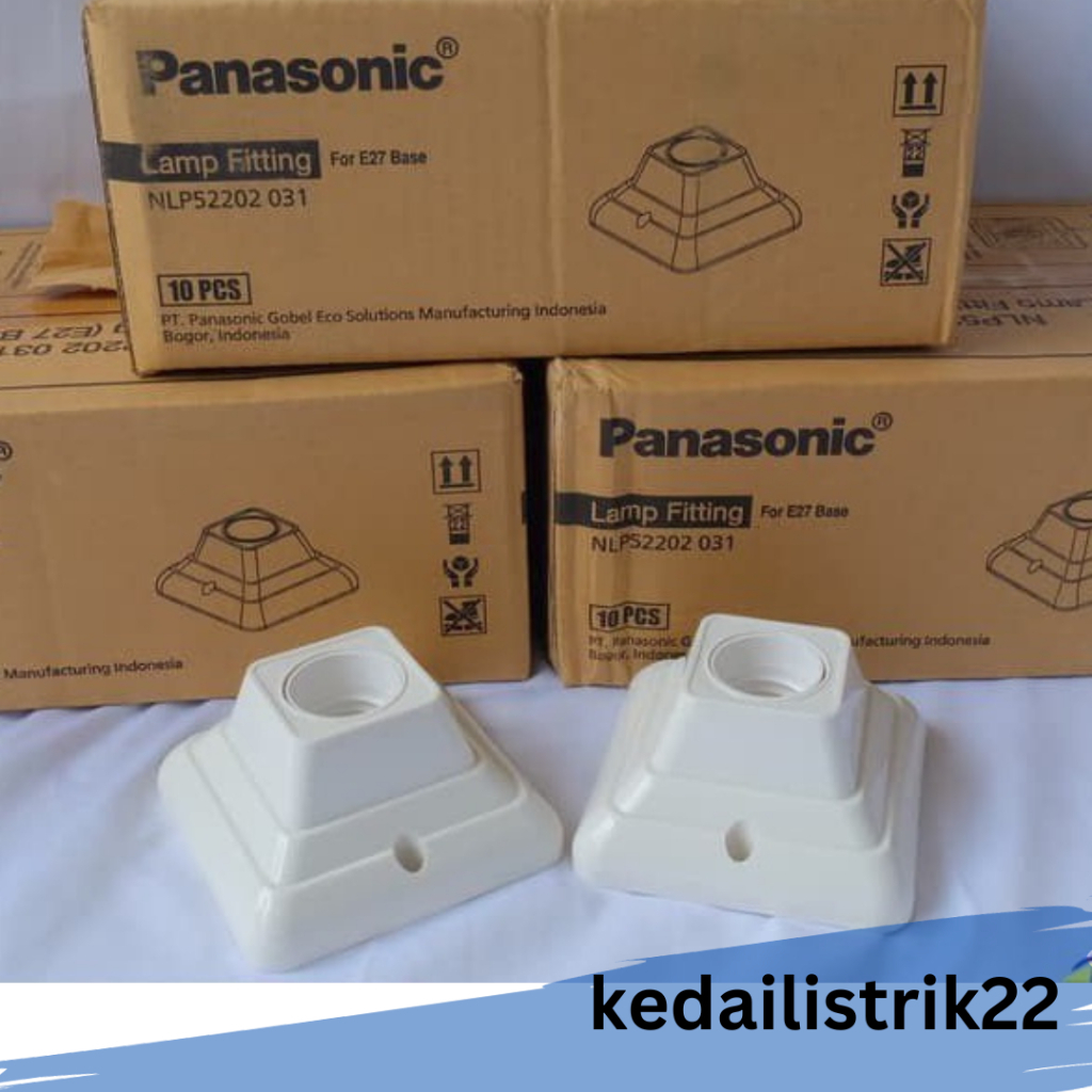 Fitting Lampu Kotak Panasonic