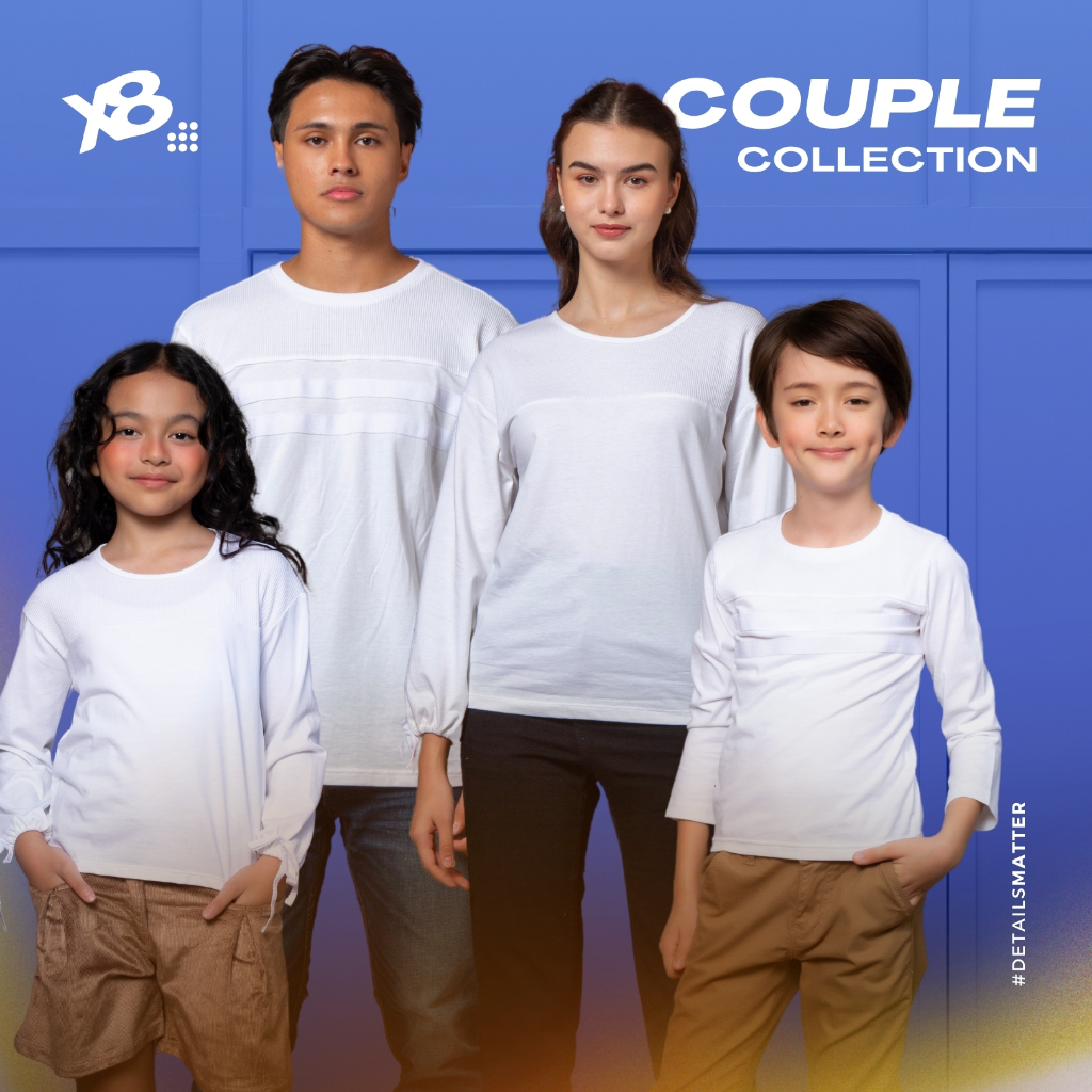 X8 Brian T-Shirt Couple Family - baju lebaran couple keluarga