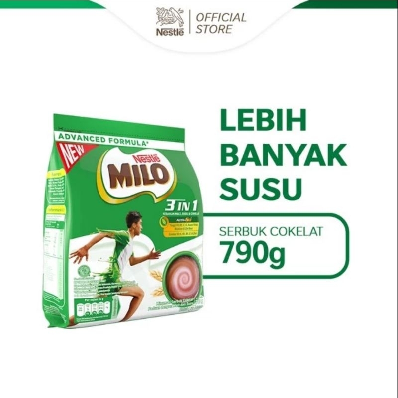 

Milo 3in1 790gr