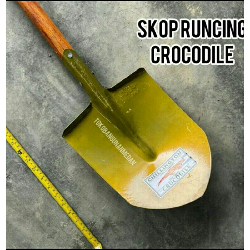 Sekop lancip crocodile chillington