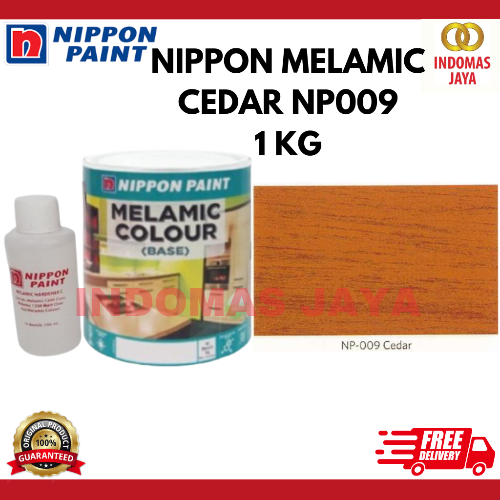 CAT KAYU NIPPON PAINT MELAMIC NP009 CEDAR 1KG