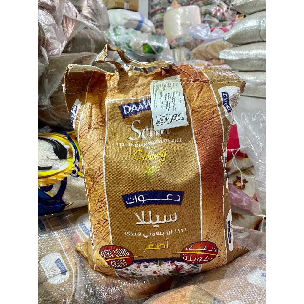 

Beras Basmati Daawat Sella Creamy 5kg