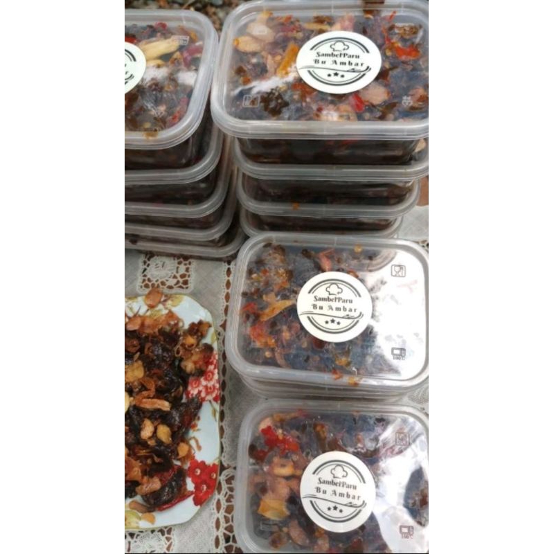 

RK60 Sambal Paru Homemade 135 gr tanpa pengawet Halal