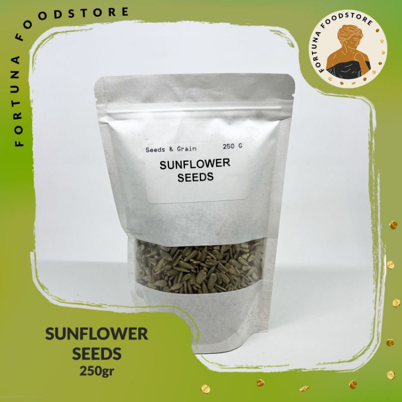 

Sunflower Seeds Biji Bunga Matahari Kuaci 250gr 1kg