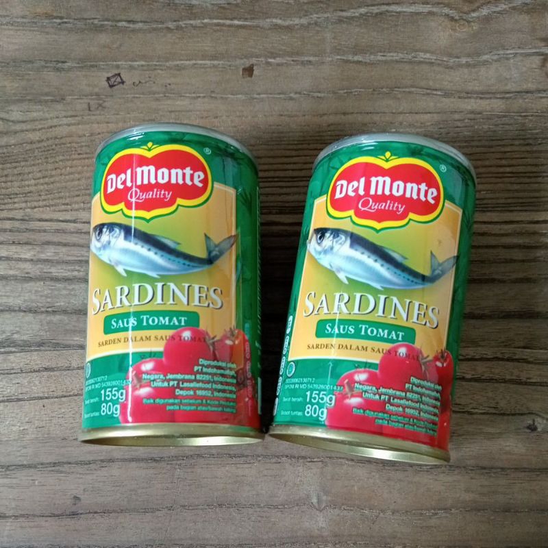 

DELMONTE Sarden dalam saus tomat 155g