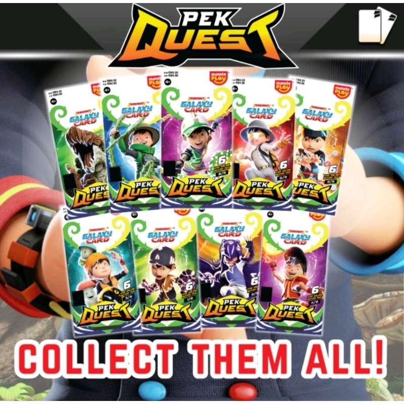 BoBoiBoy Galaxy Card : Pek Quest