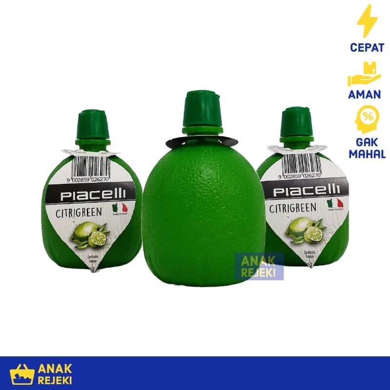 

Piacelli Lemon Juice Lime Juice Concentrate 200ml - Sari Lemon & Nipis - Lime Juice