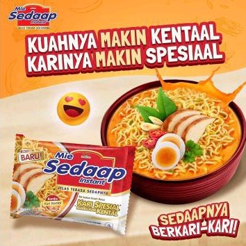 Mi Sedap KARI SPESIAL 1 Karton
