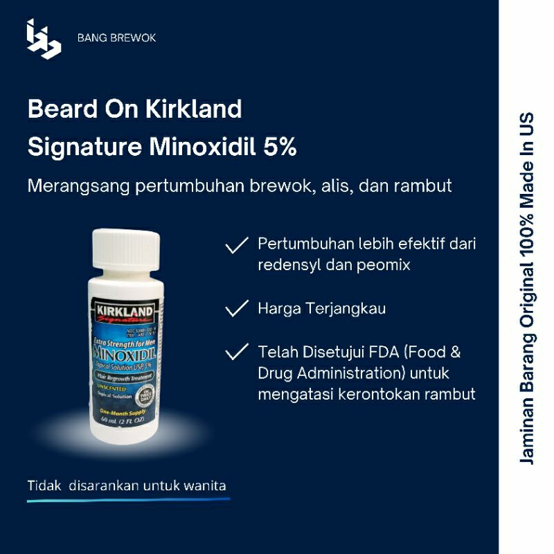Kirkland Signature Minoxidil 5%