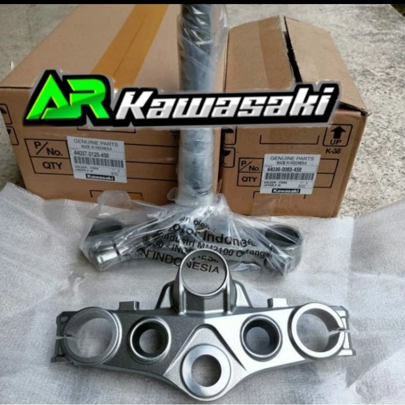 Segitiga atas bawah klx 150 s L original Kawasaki