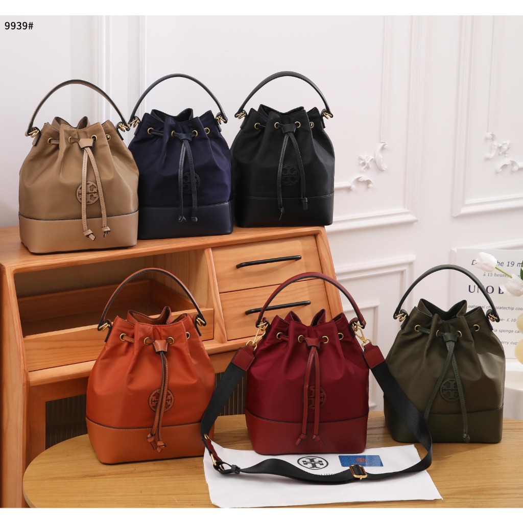 9939 Canvas Nylon Miller Bucket Bag