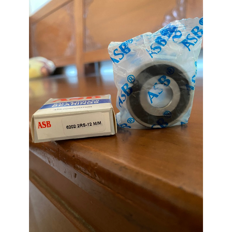 LAHER BEARING 6202 2RS 12mm ASB ORIGINAL