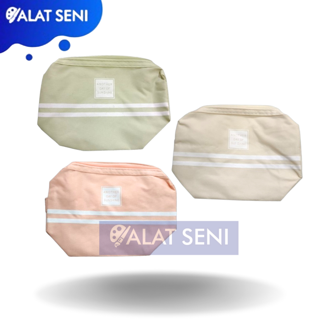 

TEMPAT PENSIL PASTEL CUTE / KOTAK PENSIL PASTEL CUTE / PENCIL CASE PASTEL / TEMPAT KOSMETIK