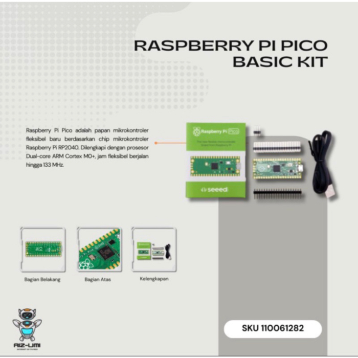 Raspberry Pi Pico Basic Kit Diskon
