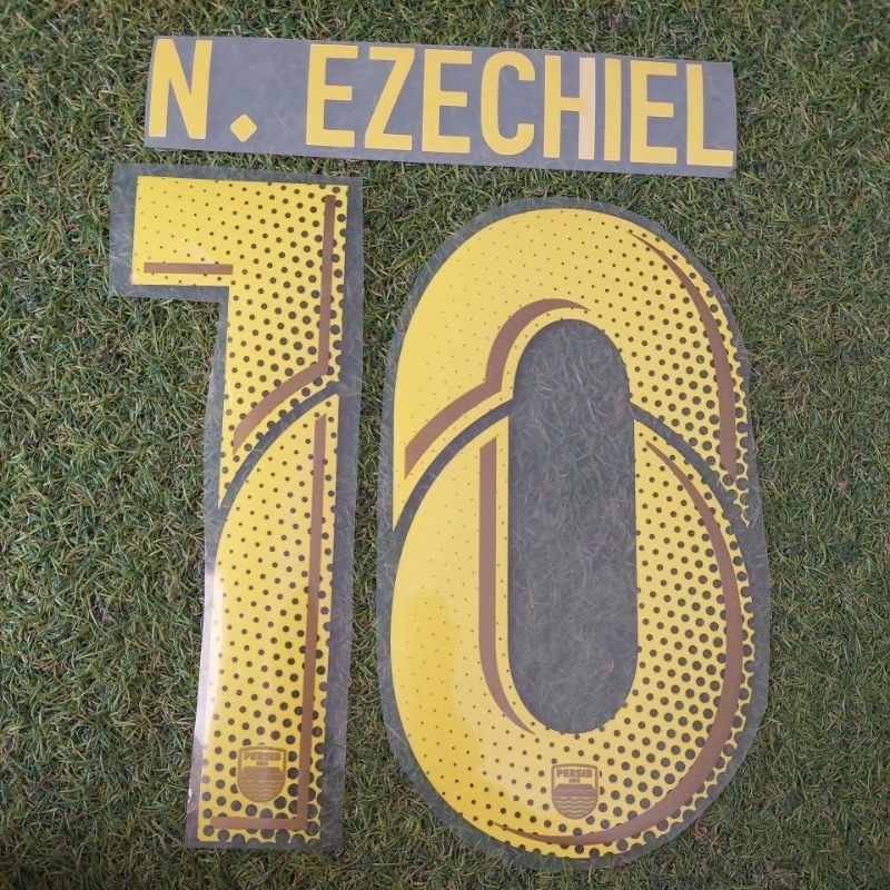 NAMESET JERSEY PERSIB HOME 2019 ORIGINAL - N. EZECHIEL #10
