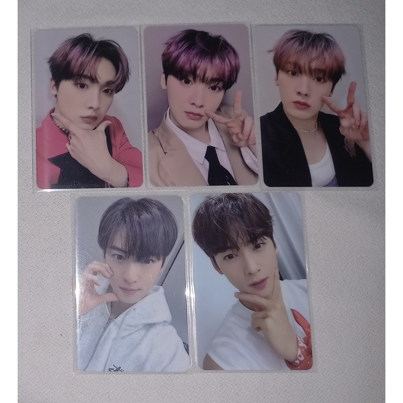 Official lucky draw yoon sanha cha eunwoo astro archive drive to the starry road