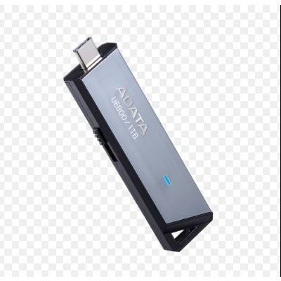 ADATA EXTERNAL HDD/SSD ADATA UE800 1TB EXT STORAGE USB C SILVER (AA) read upto 1000 mb/s model flash