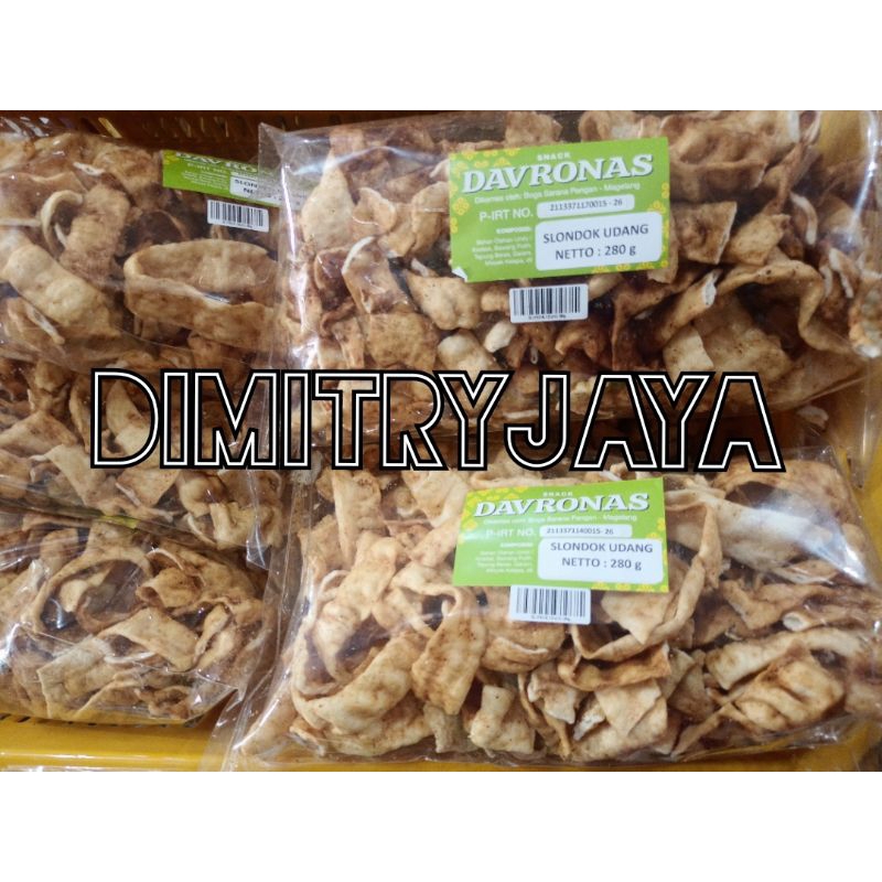 

Slondok udang davronas 280 gram / keripik kerupuk oleh oleh khas magelang jogja temanggung wonosobo