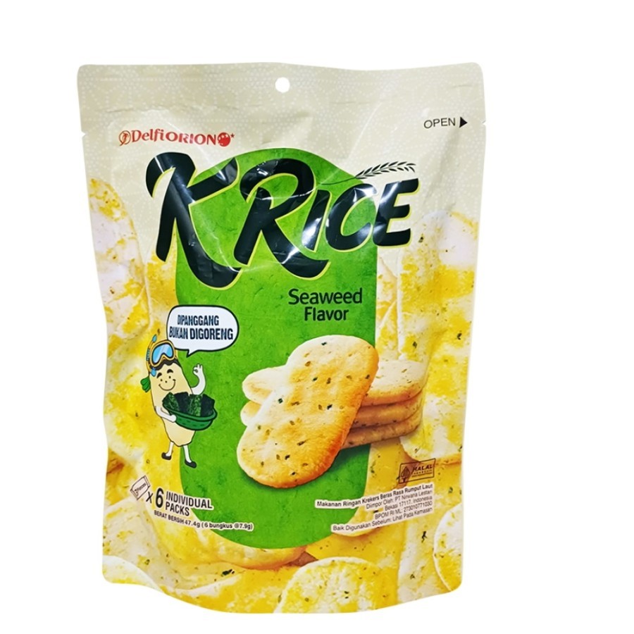 

Delfi Orion K Rice Seaweed Crackers Isi 6