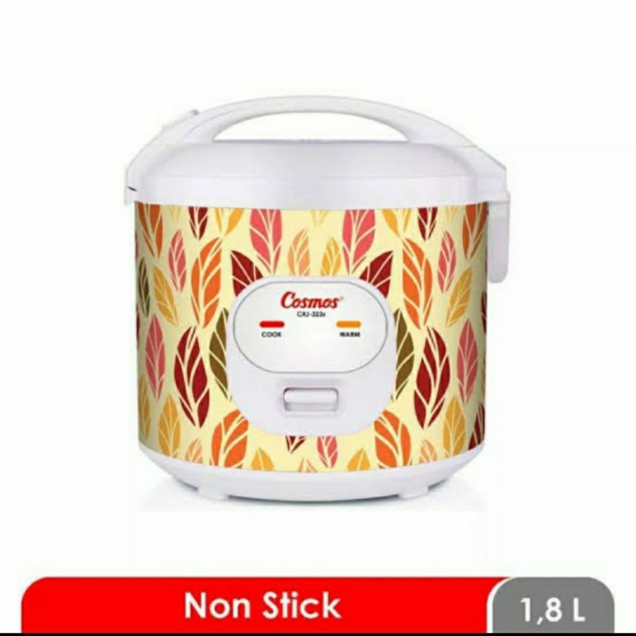 Magic Com Cosmos CRJ-323S SSO | Rice cooker CRJ323S 1.8L 323 S orange