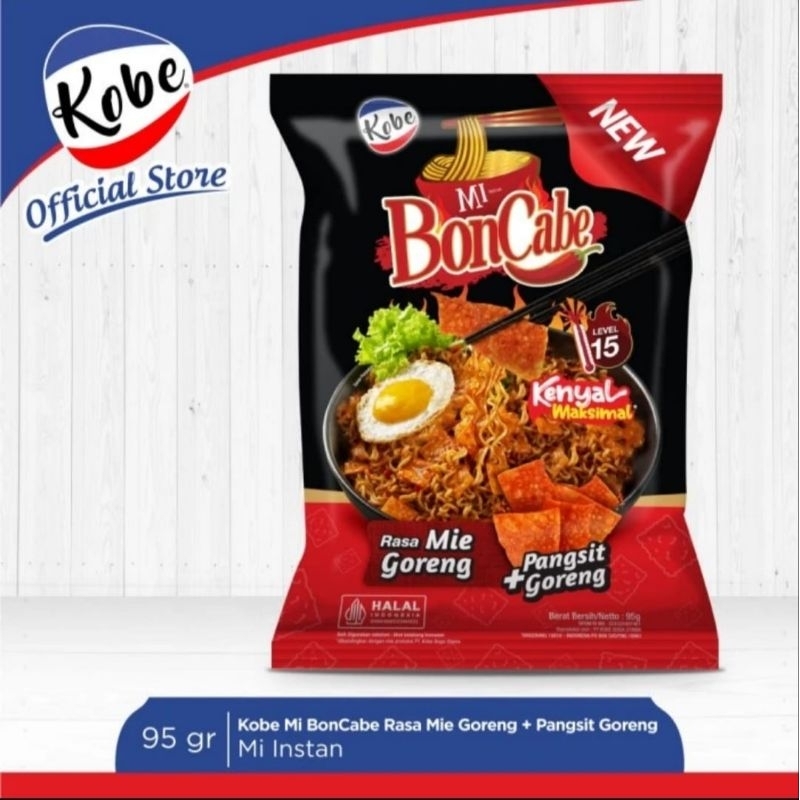 

mi bon cabe rasa mi goreng+pangsit goreng
