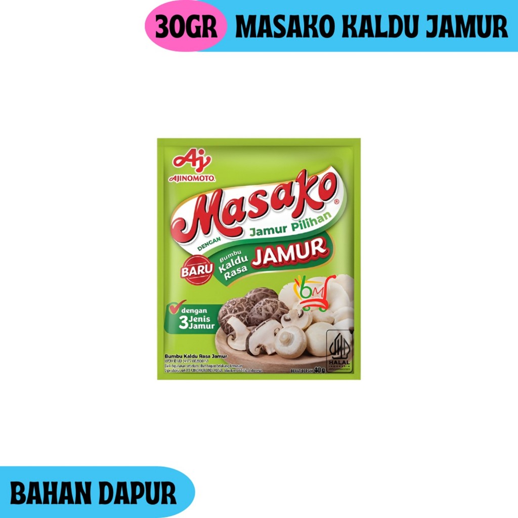 

Masako Kaldu Jamur dengan 3 Jenis Jamur Pilihan