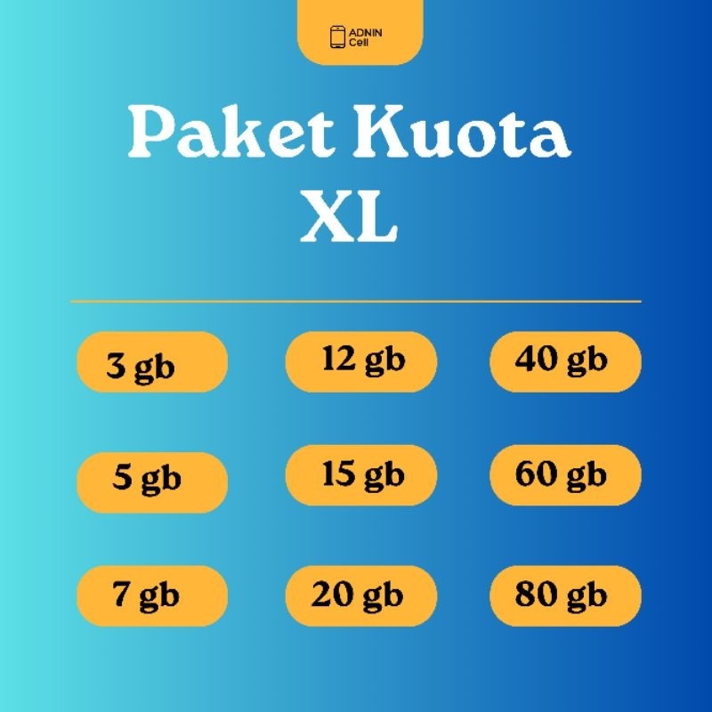 Kuota utama XL full 24 jam