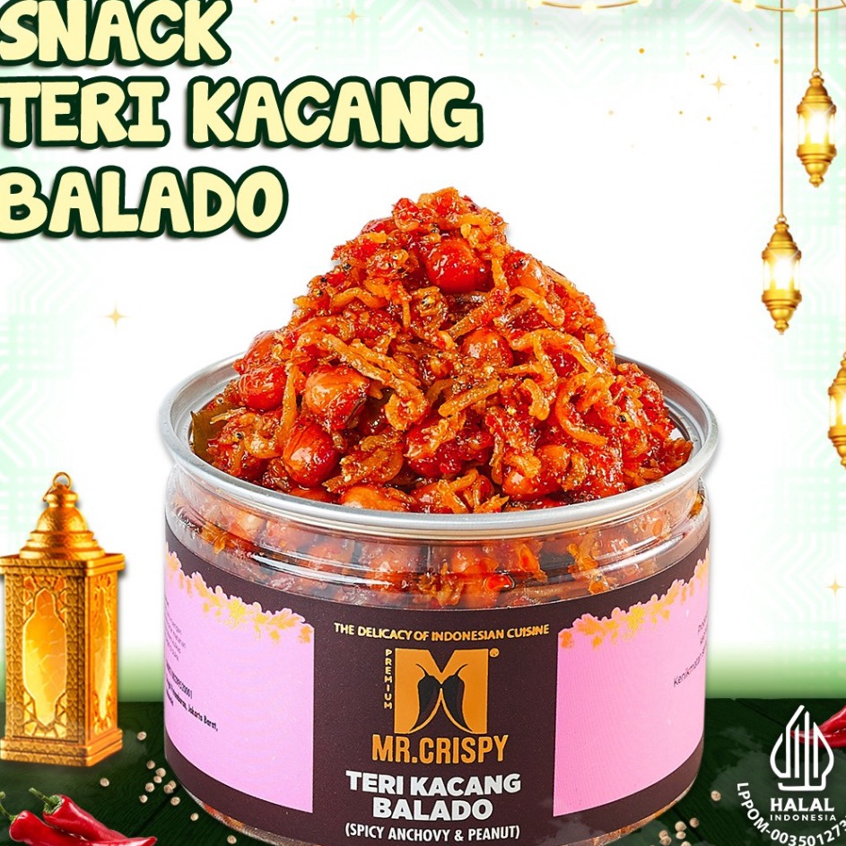 

C6369 Teri Kacang BaladoTeri Medan MrCrispy
