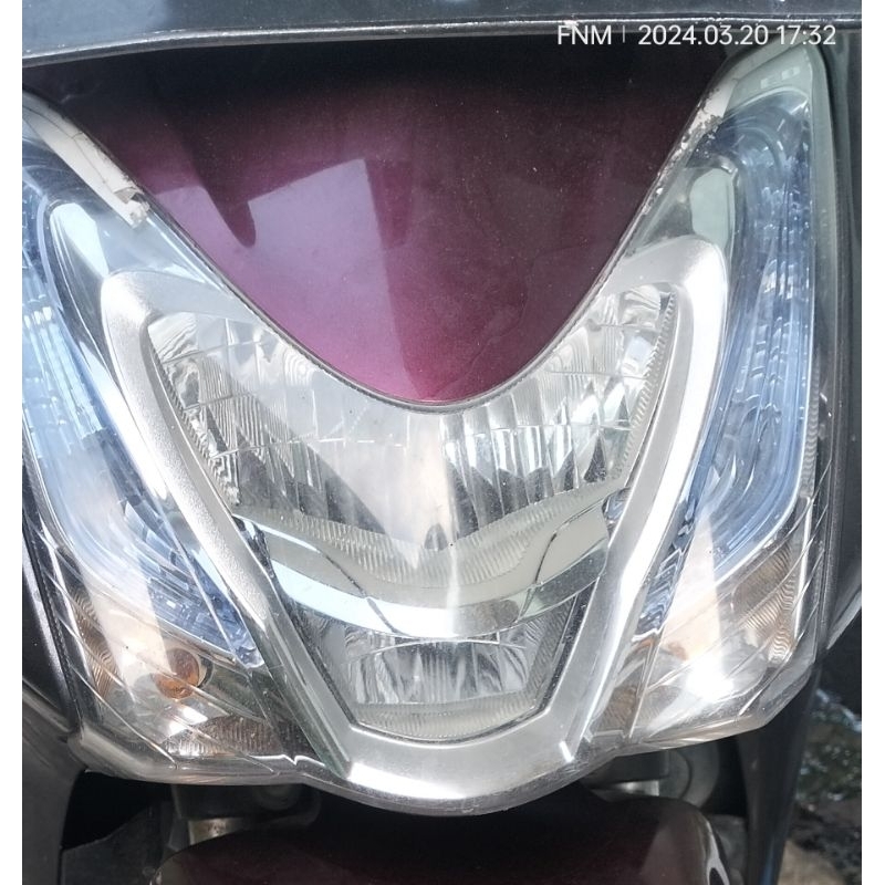 reflektor lampu depan Mio S original copotan