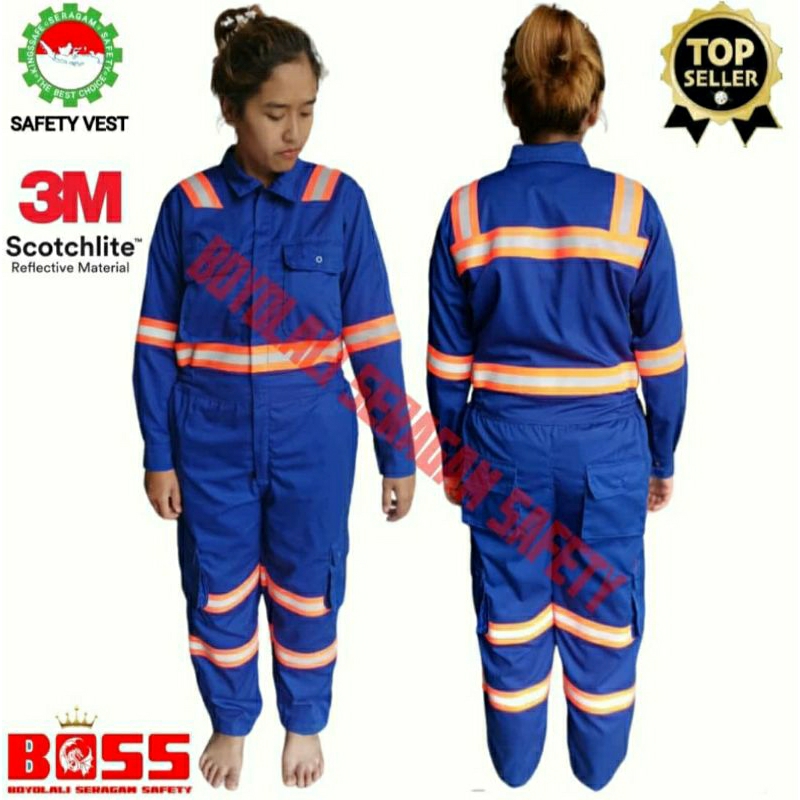 BAJU CELANA SAFETY TERUSAN 3M SCOTLITE