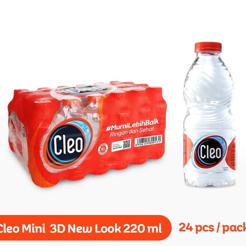 

Terlaris Cleo Air Mineral 22ml 22ml x 24 botol