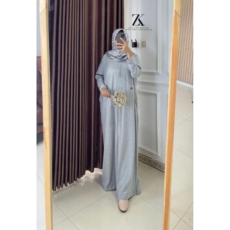 kaftan humaida bahan kaos kaftan lebaran