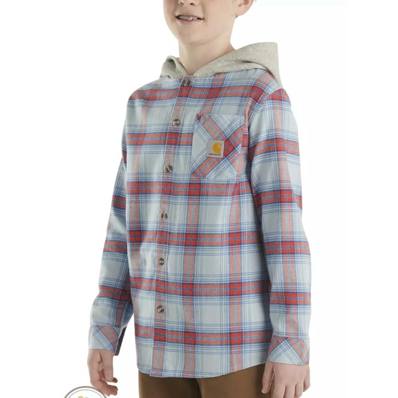 ATASAN ANAK KEMEJA FLANEL ANAK HOODIE CARHARTT