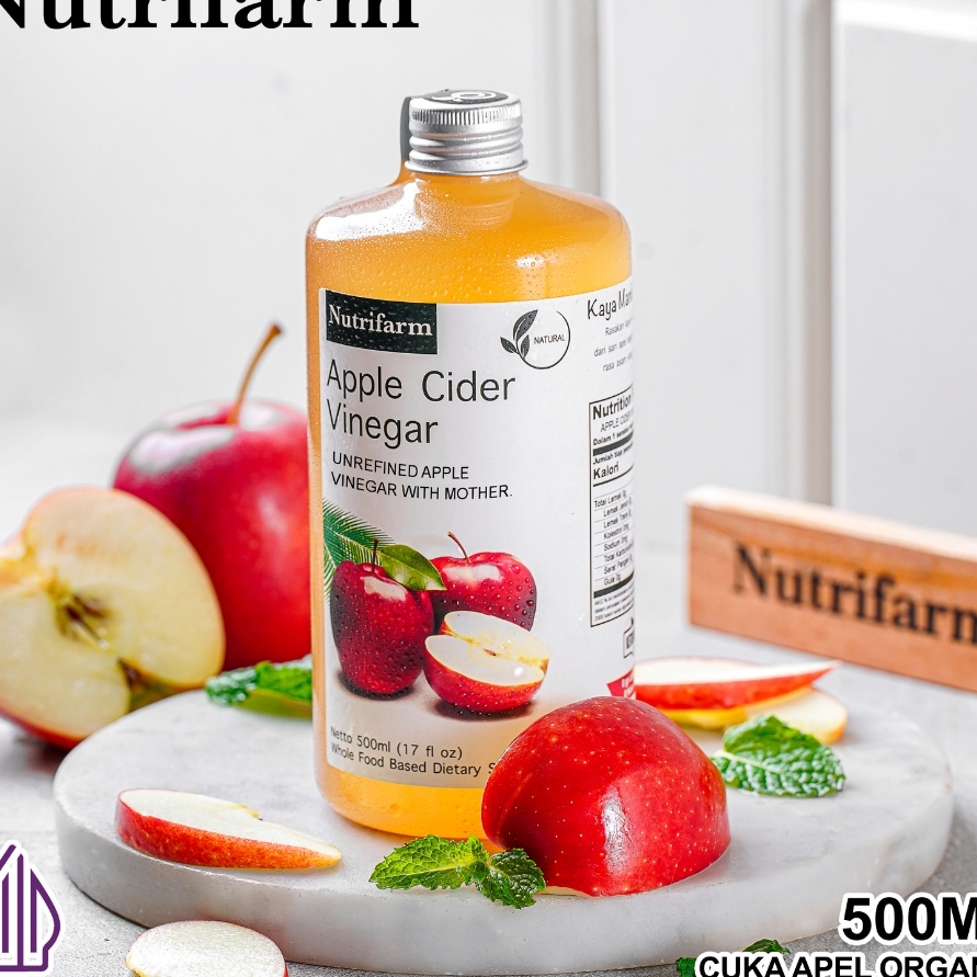 

COD NEWPRODUCT CUKA APEL ORIGINAL ORGANIK 5ML APPLE CIDER VINEGAR WITH MOTHER CUKA SARI APEL BRAGG NUTRIFARM OFFICIAL DEHEALTH SUPPLIER DARIBUMI
