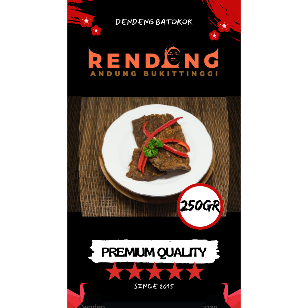 

Dendeng Batokok Sapi Cabai | Rendang Andung Bukittinggi | Rendang Daging Sapi Kering