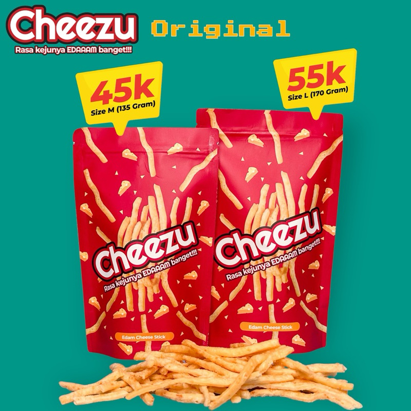 

Cheese Stick Keju Edam Cheezu Original