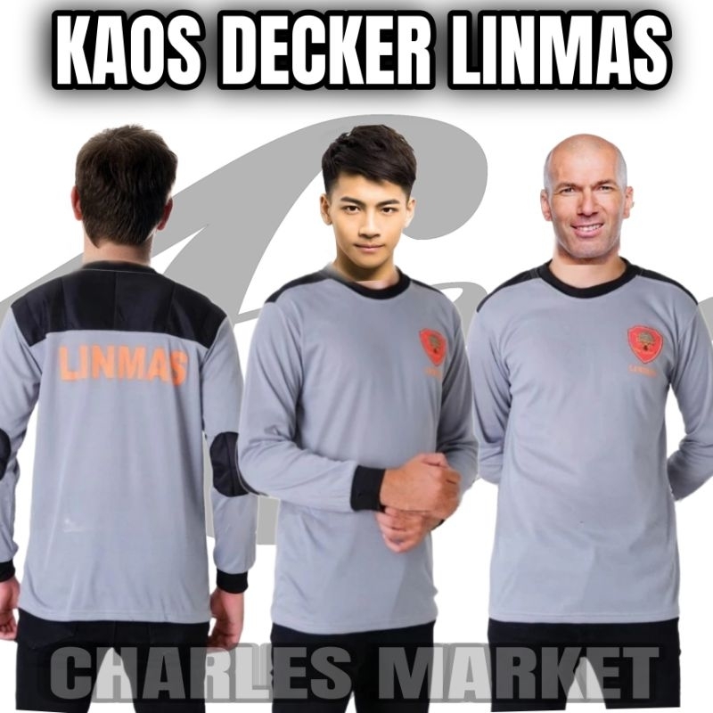 KAOS DECKER LINMAS ABU  - KAOS BUSA LINMAS - BAJU DECKER LINMAS