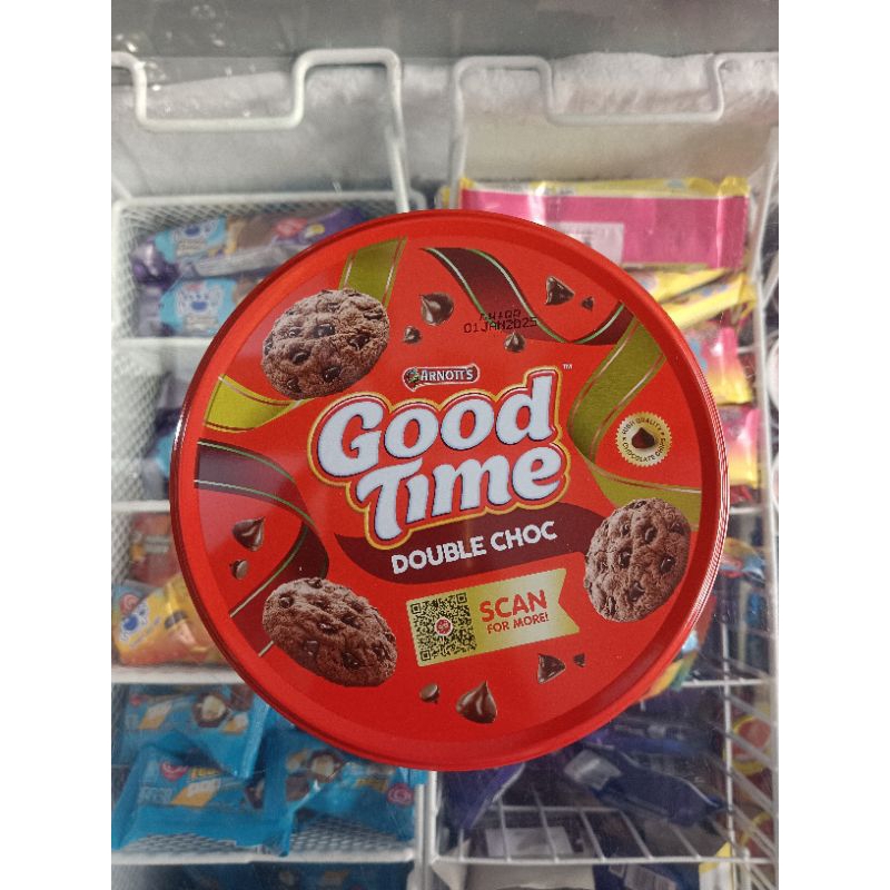 

Biskuit Good Time Cookies Kaleng 149 Gram