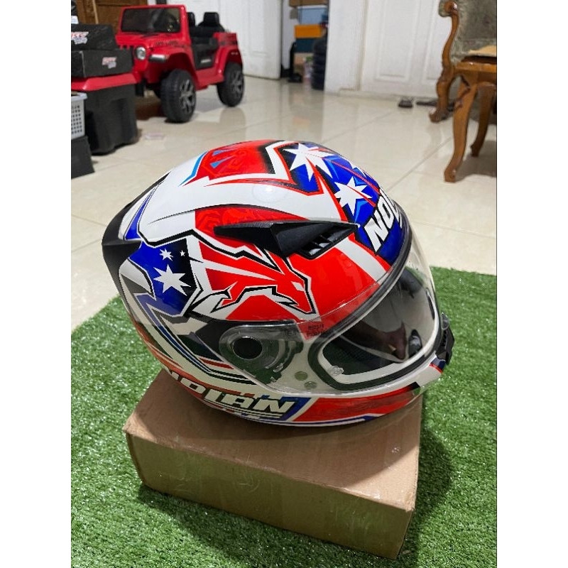 helm nolan n605 casey stoner bekas helm only