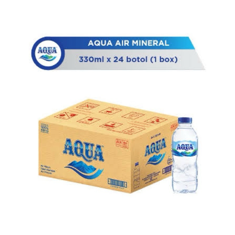 

AQUA Air Mineral Mini 330 ML @24 Botol