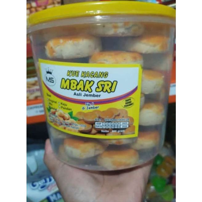 

MEGA SALE Kue Kacang Jember Merk Mbak Sri Premium