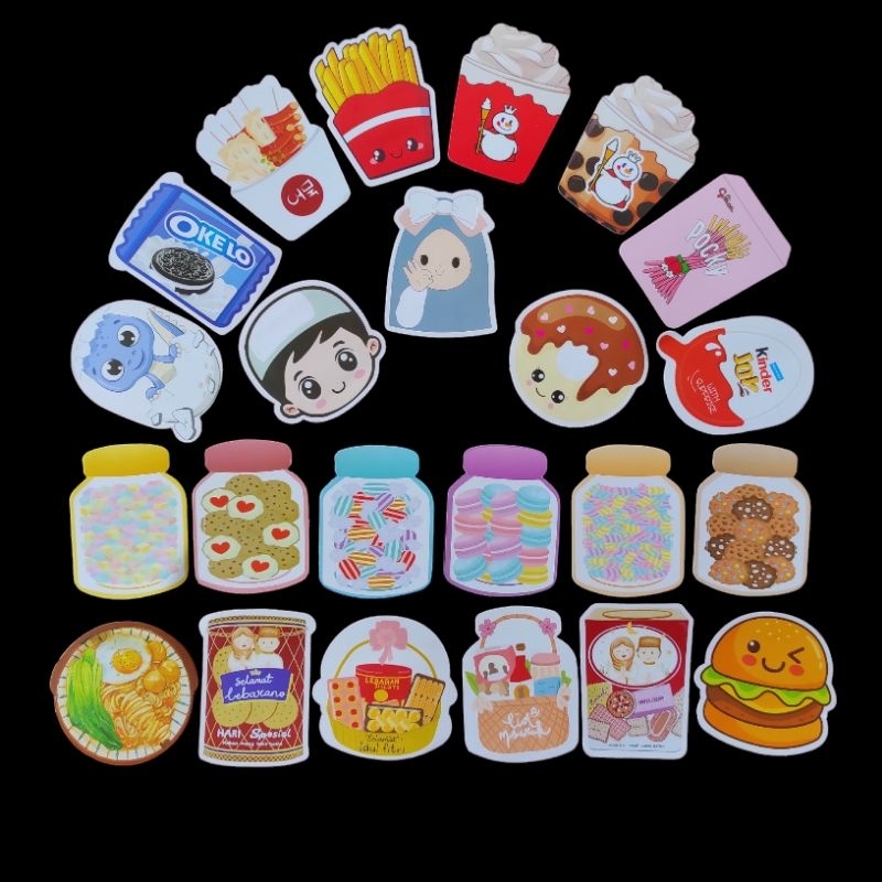 

{isi 10} Amprlop Lebaran 3D satu sisi Kertas TEBAL & VIRAL