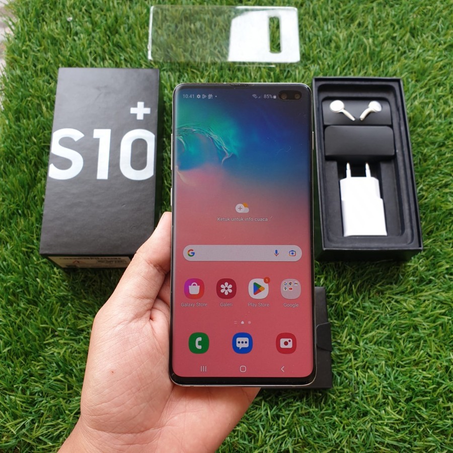 SAMSUNG S10+ SECOND 8/128GB EX SEIN HP SECOND HP SEKEN HP BEKAS