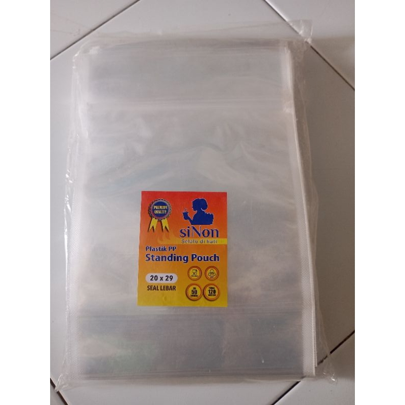 STANDING POUCH / PLASTIK BASRENG / PLASTIK MAKARONI / PLASTIK BERDIRI /BERBAGI UKURAN