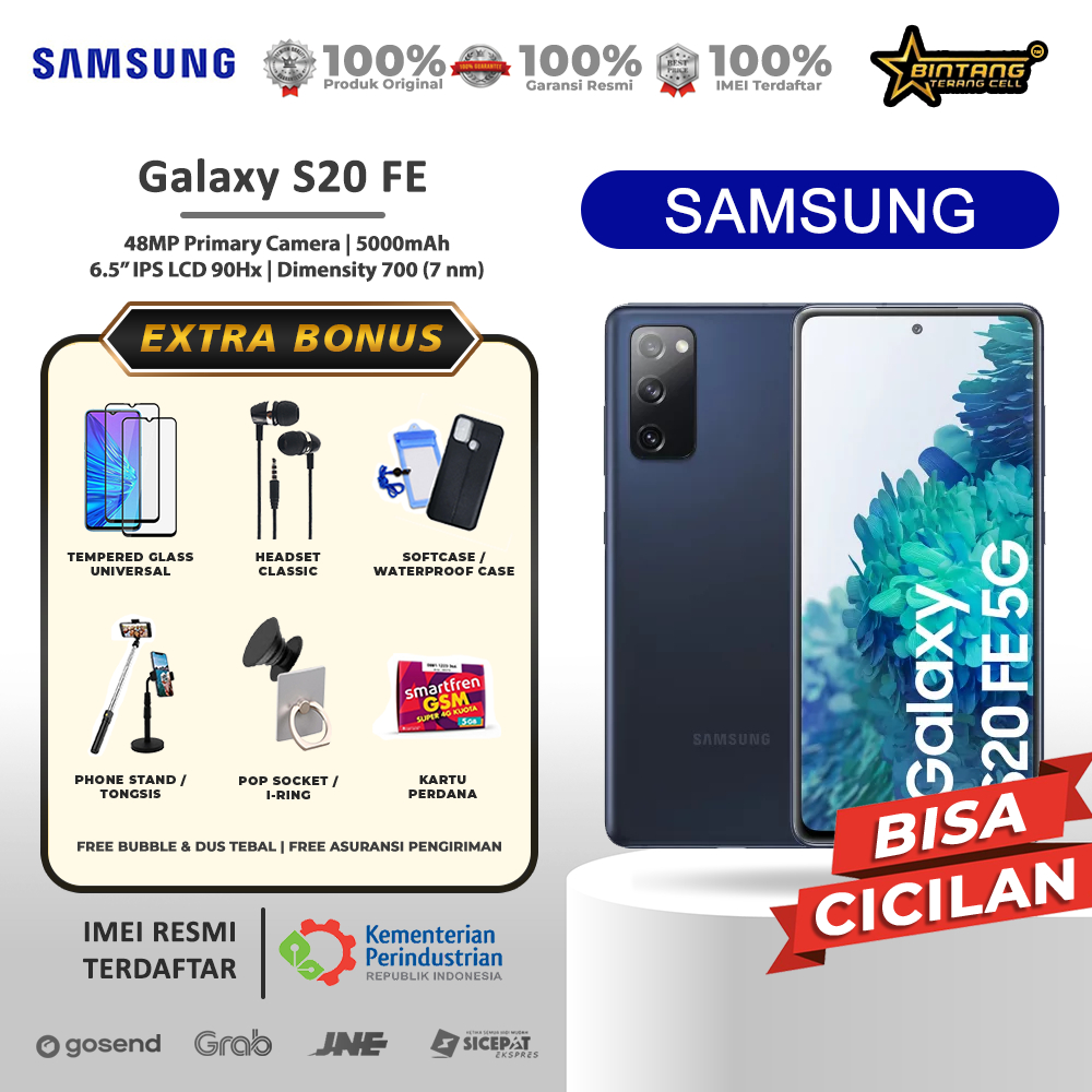 Samsung s20fe S20FE Ram [8/128GB] + [8/256] Snapdragon 865 Garansi Resmi