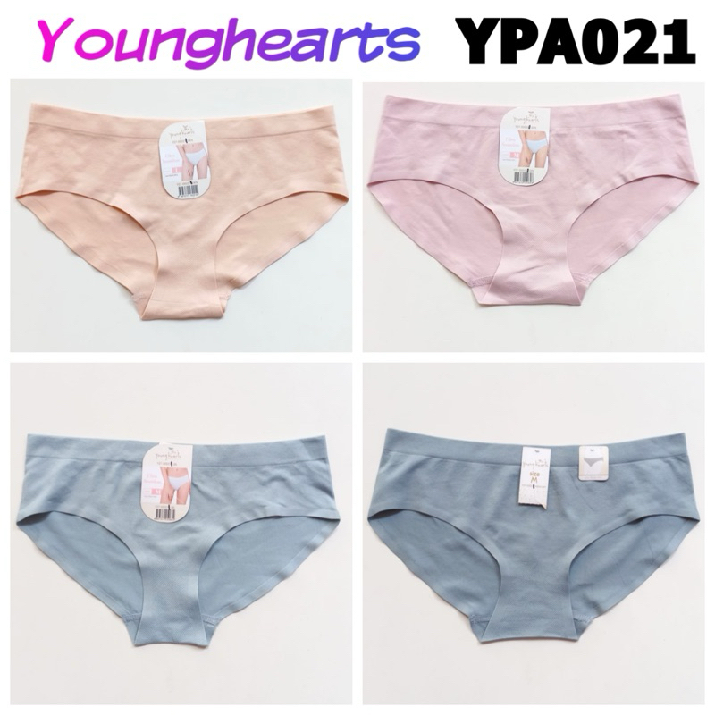 YPA021 laminated panty celana dalam seamfree mini younghearts XL 2XL