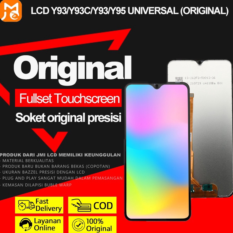 STOK TERBATAS JMI LCDTOUCHSCREEN  LCD VIVO Y91  LCD VIVO Y91C  LCD VIVO Y93  LCD VIVO Y95 FULLSET OR