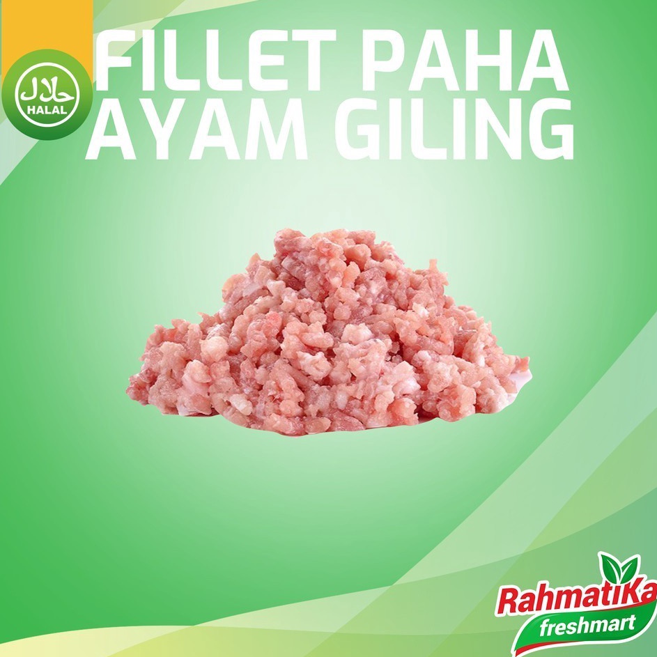

Ready Stok Fillet Paha Ayam Giling Boneless Paha Giling Fresh 1 kg Ayam Segar